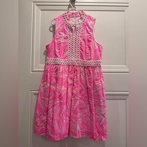 Lilly Pulitzer Mini Franci Dress Prosecco Pink EUC